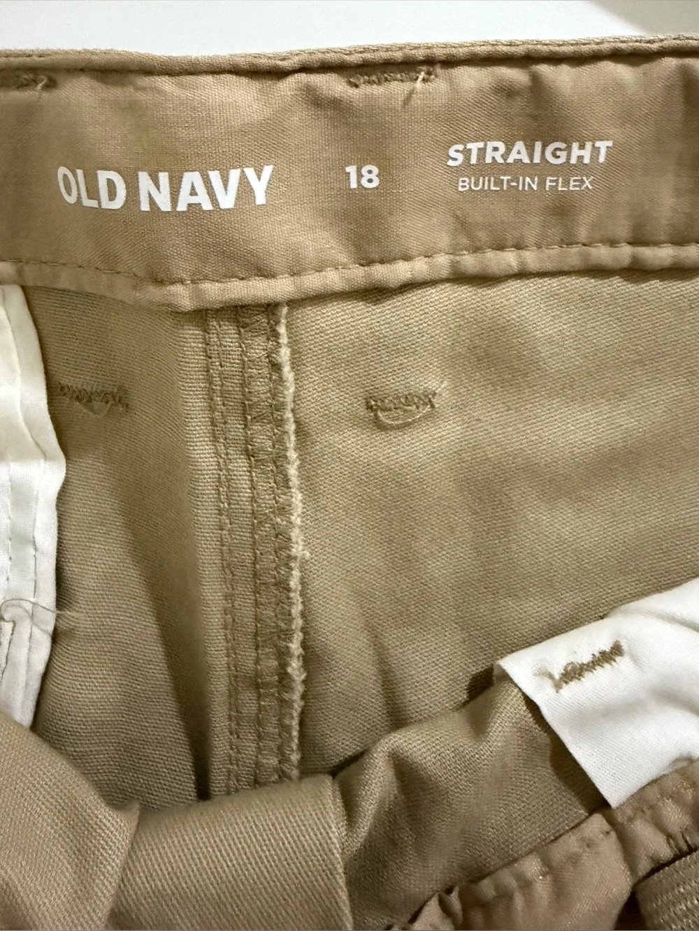 Old Navy boys khaki pants size 18